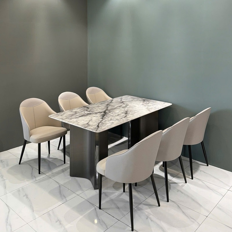 Bộ Bàn Ăn 6 Ghế Nhập Khẩu 2710S