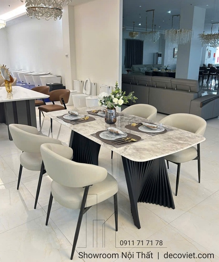 Bộ Bàn Ăn 6 Ghế Nhập Khẩu 2723S