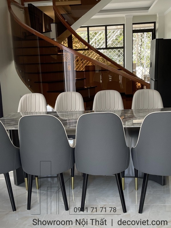 Bộ Bàn Ăn 8 Ghế Cao Cấp 1656S