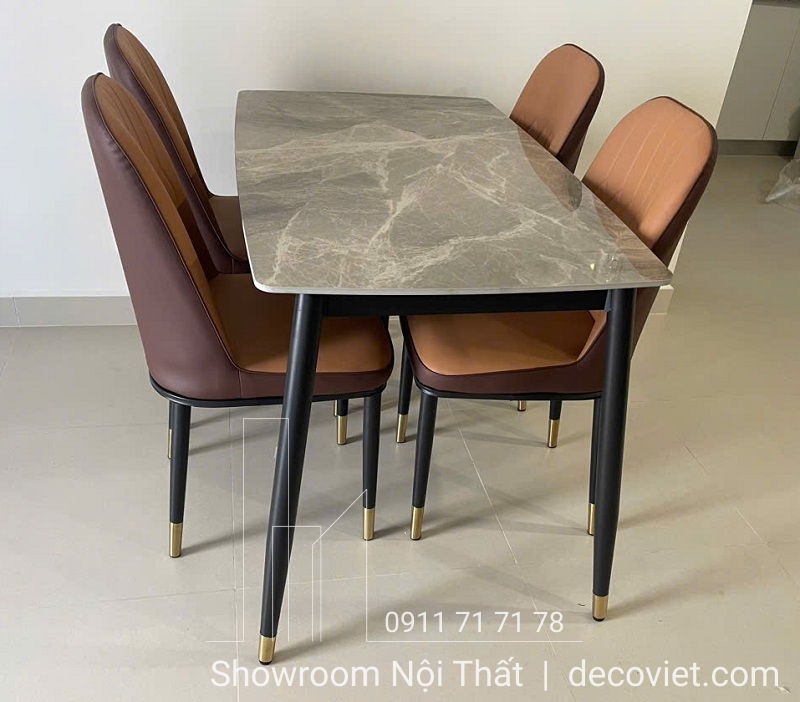Bộ Bàn Ăn Mặt Đá 4 Người 2386S