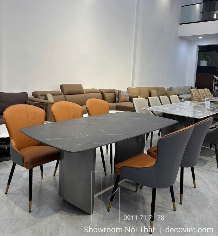Bộ Bàn Ăn Mặt Đá 6 Người 2709S