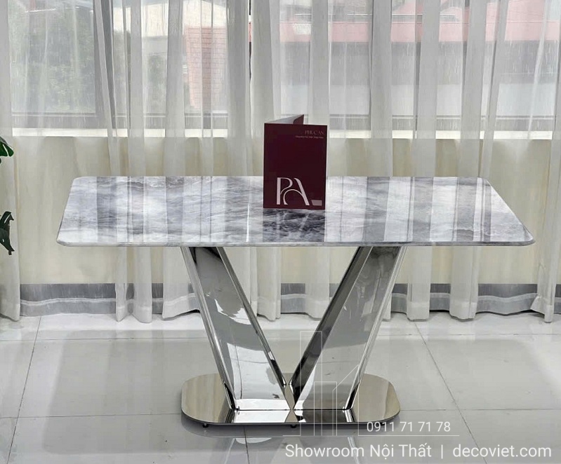 Bộ Bàn Ghế Ăn Mặt Đá 6 Người 2671S