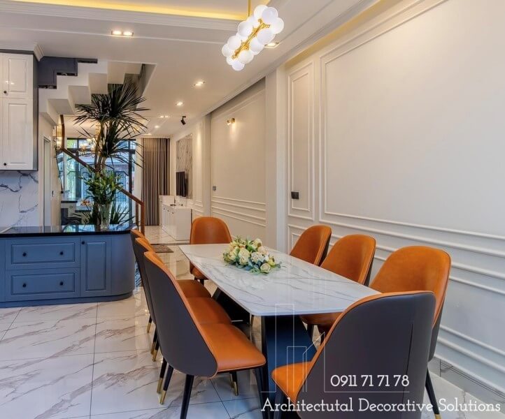 Bàn Ăn 8 Ghế Hiện Đại 808S