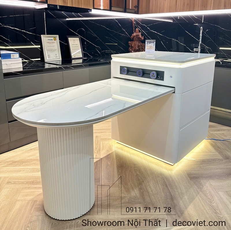 Đảo Bếp Kết Hợp Bàn Ăn Thông Minh 2716S