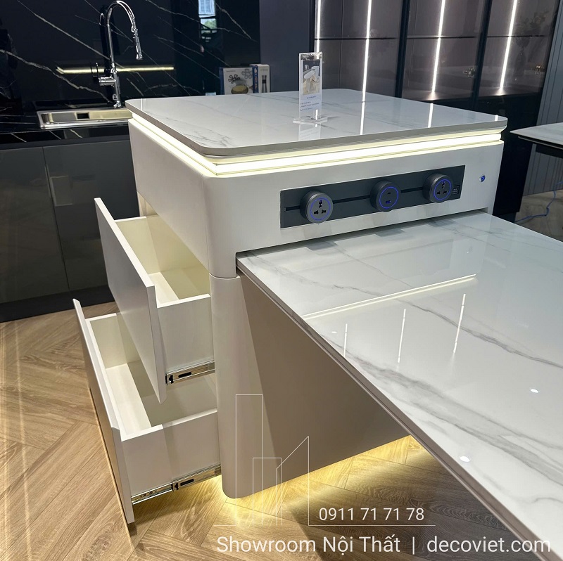 Đảo Bếp Kết Hợp Bàn Ăn Thông Minh 2716S