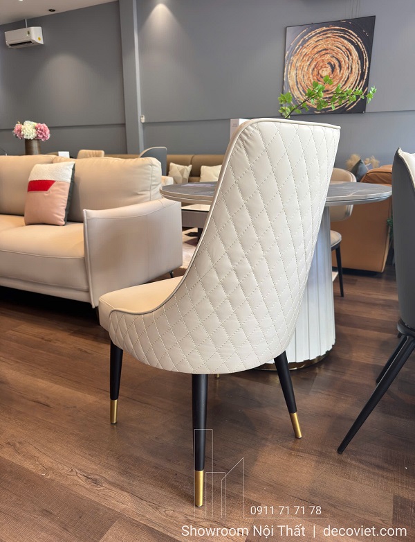 Ghế Ăn Bọc Da Hiện Đại 48S