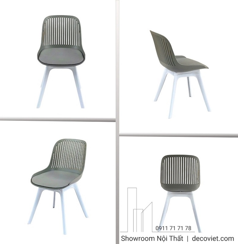 Ghế Cafe Nhựa Giá Rẻ 203T