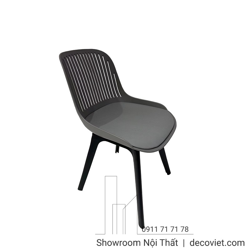 Ghế Cafe Nhựa Giá Rẻ 203T