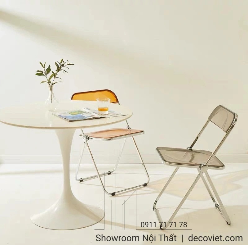 Ghế Cafe Nhựa Trong Suốt 205T