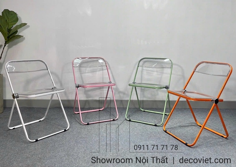 Ghế Cafe Nhựa Trong Suốt 205T