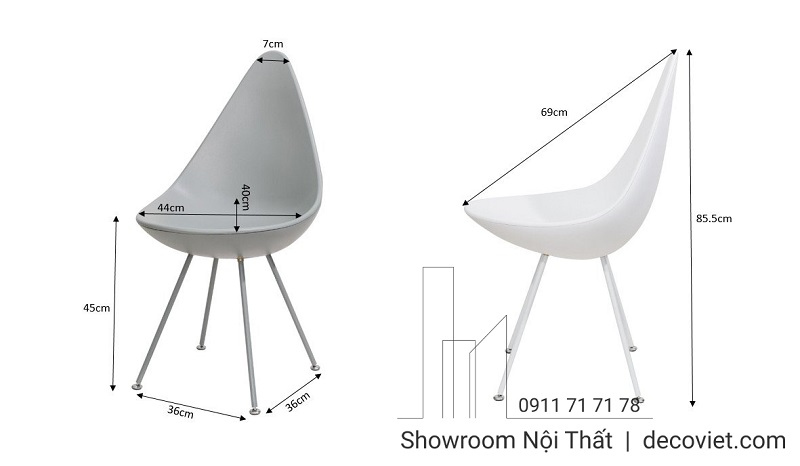 Ghế Ngồi Quán Cafe 209T