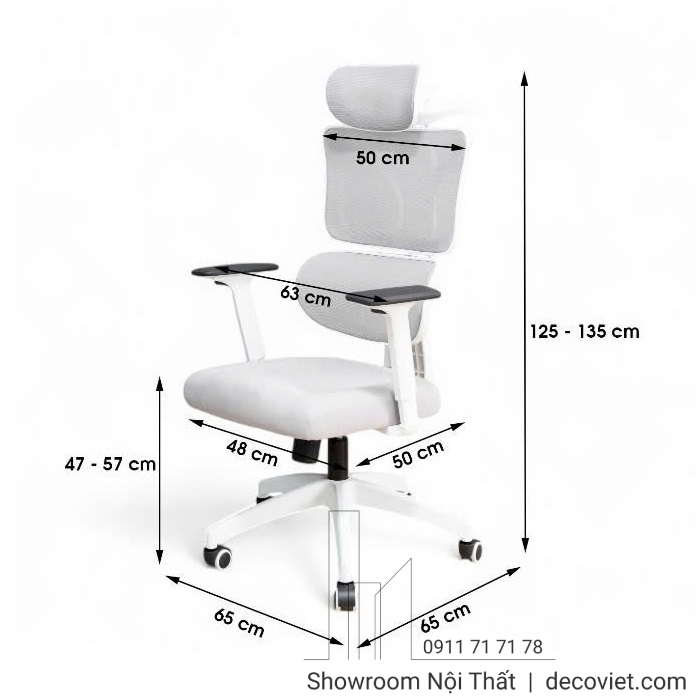 Ghế Ngồi Văn Phòng Giá Rẻ 319T