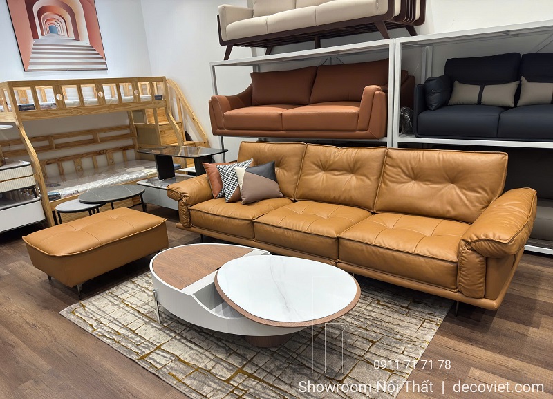 Ghế Sofa Bọc Da Cao Cấp 1093T