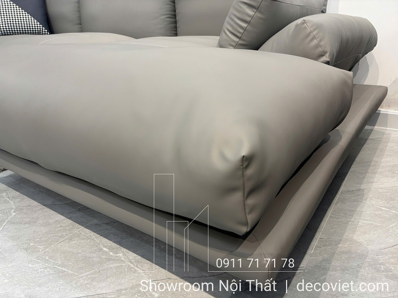 Sofa Góc Bọc Da Hiện Đại 1019T
