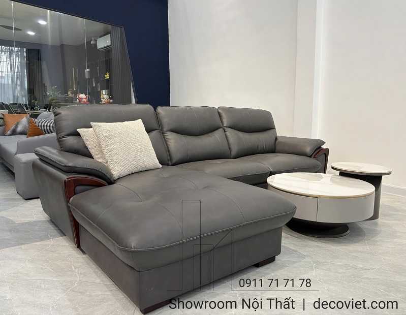 Ghế Sofa Da Góc L Hiện Đại 1020T