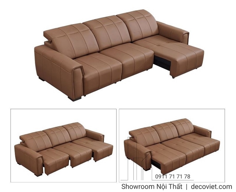 Ghế Sofa Da Nhập Khẩu 1043T