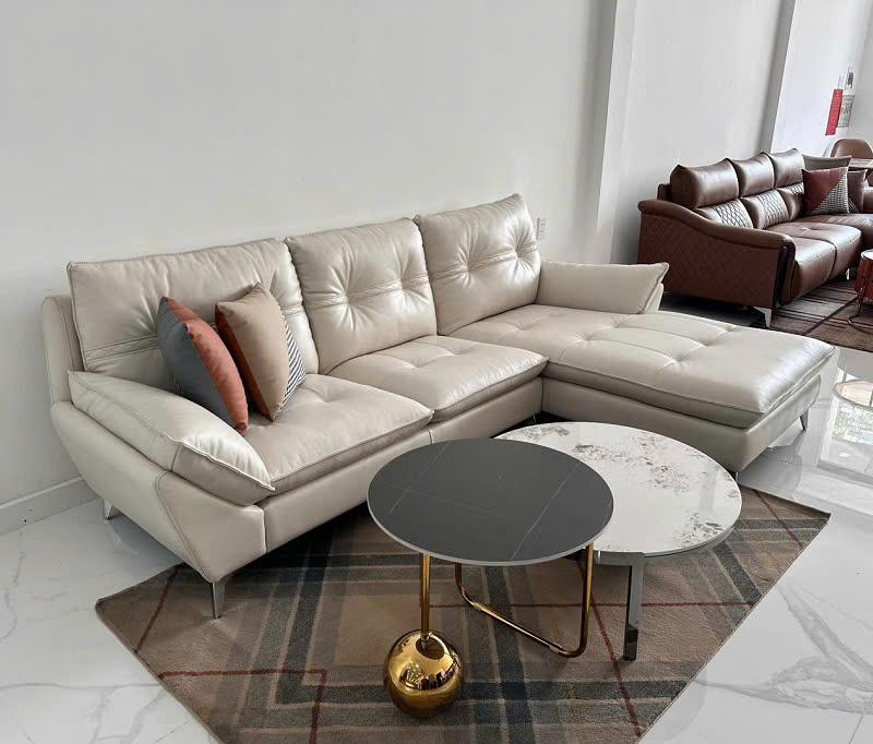 Ghế Sofa Da Thật 1006T