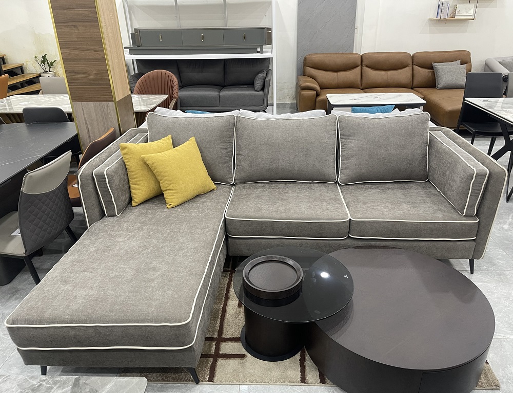 Sofa Góc Bọc Vải 497T