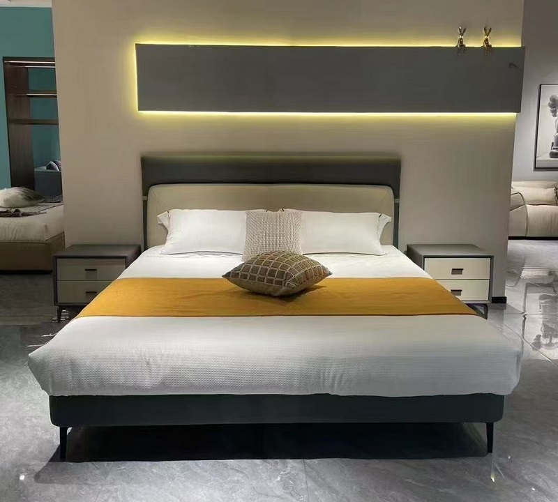 Giường Da Hiện Đại 189T