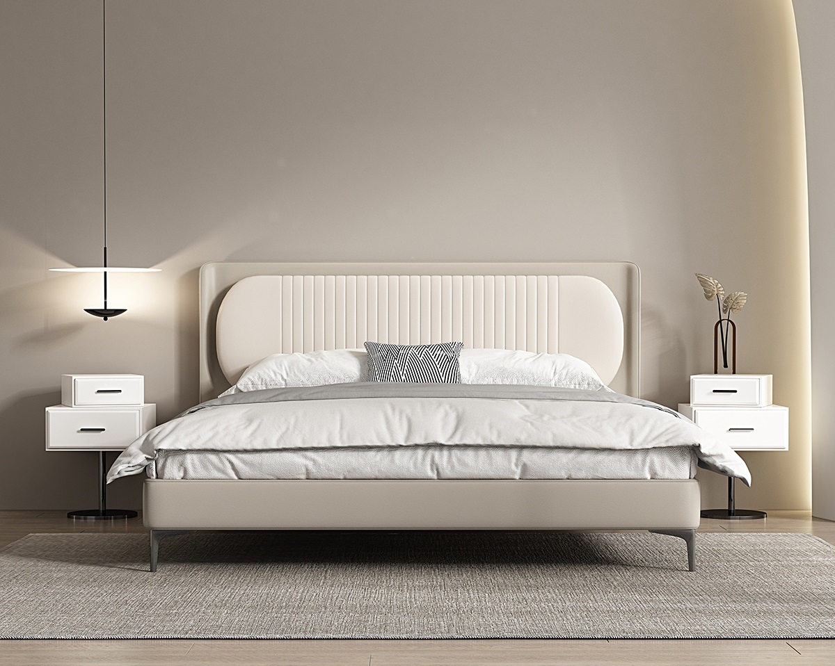 Mẫu Giường Bọc Da Đẹp 207T