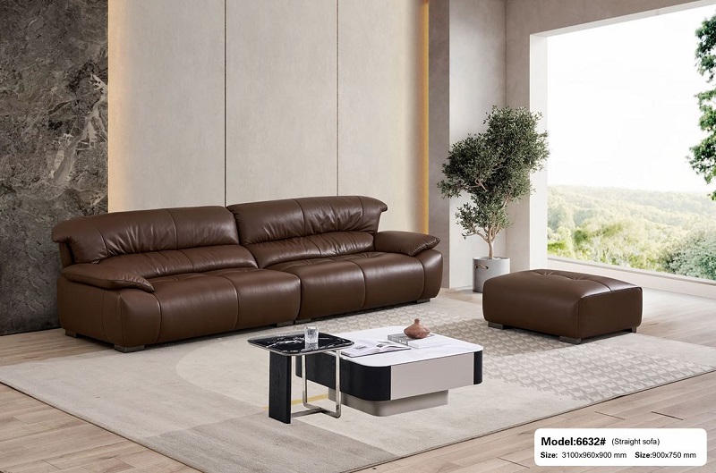 Mẫu Sofa Da Nhập Khẩu 1057T