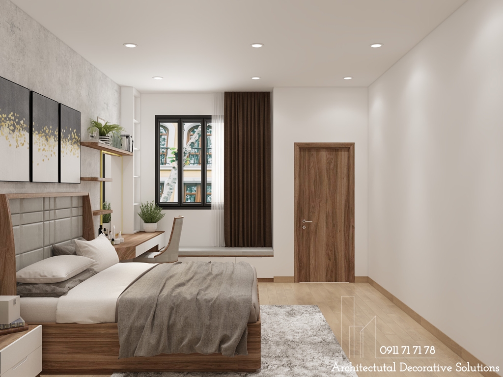 Thiết kế nội thất nhà phố 2 phòng ngủ đẹp mơ ước
