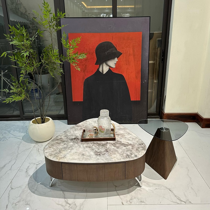 Set Bàn Trà Đôi Hiện Đại 431S