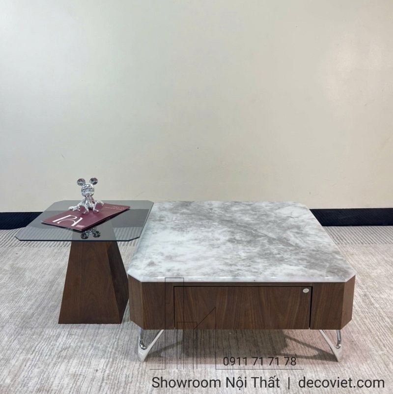 Set Bàn Trà Nhập Khẩu Mặt Đá 416S