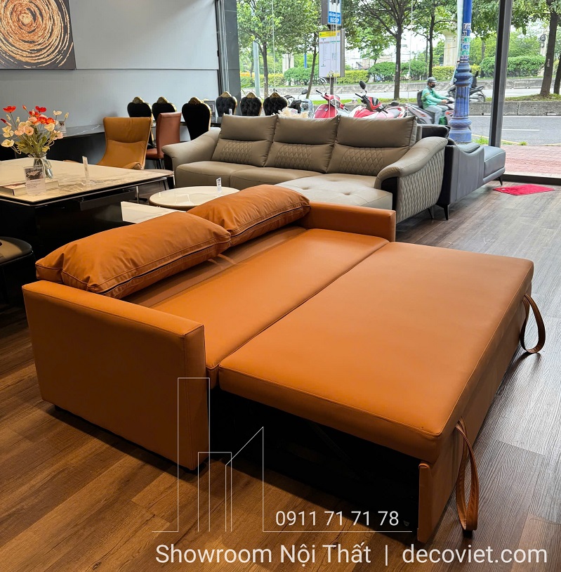 Sofa Bed Bọc Da Thông Minh 1026T