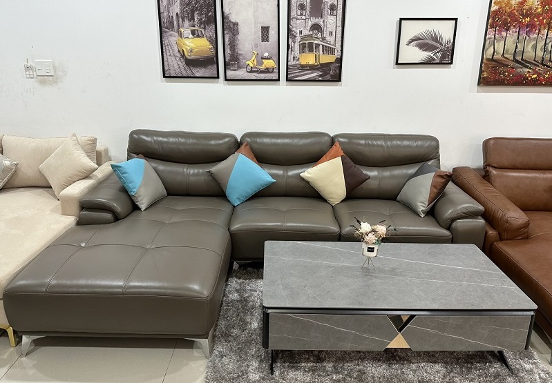 Sofa Da Bò Cao Cấp 664T