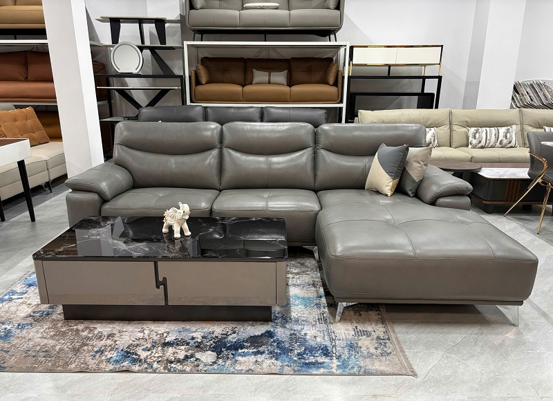 Sofa Da Bò Giá Rẻ 1140T