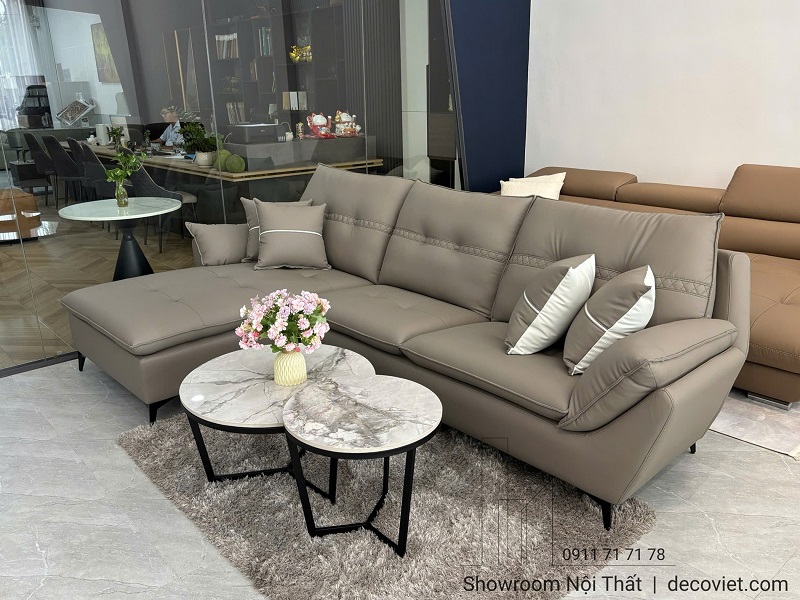 Sofa Da Phòng Khách Đẹp 1146T