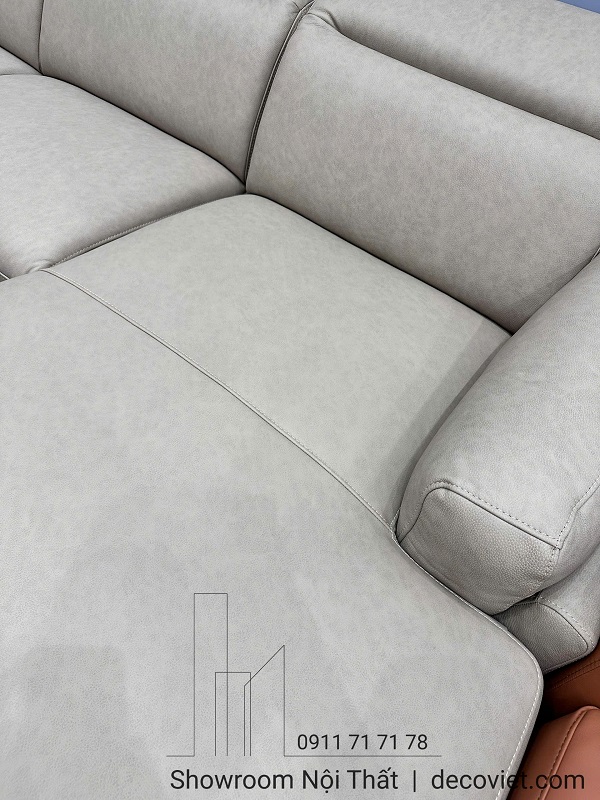 Sofa Góc Bọc Da Bò 1111T
