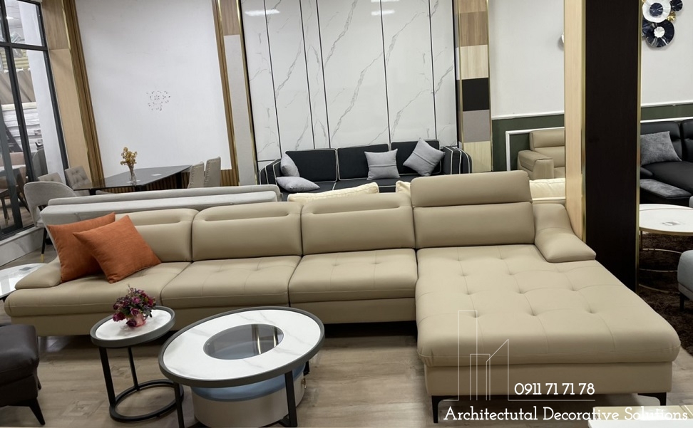Sofa Da Bò Cao Cấp 377T