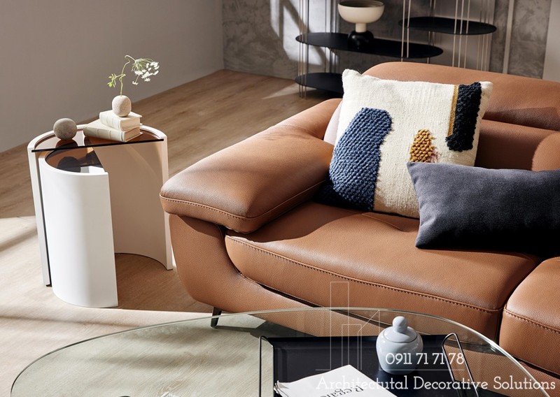 Sofa Da Bò Cao Cấp 4107S