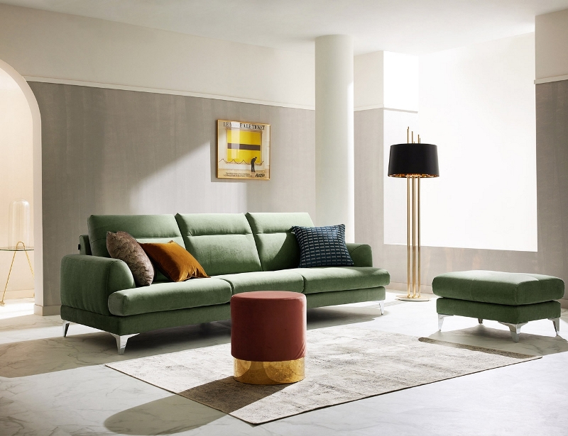 Sofa Vải Hiện Đại 4137S