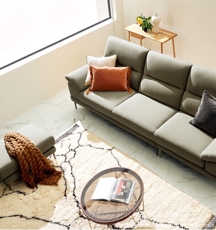 Sofa Băng Bọc Vải 4147S