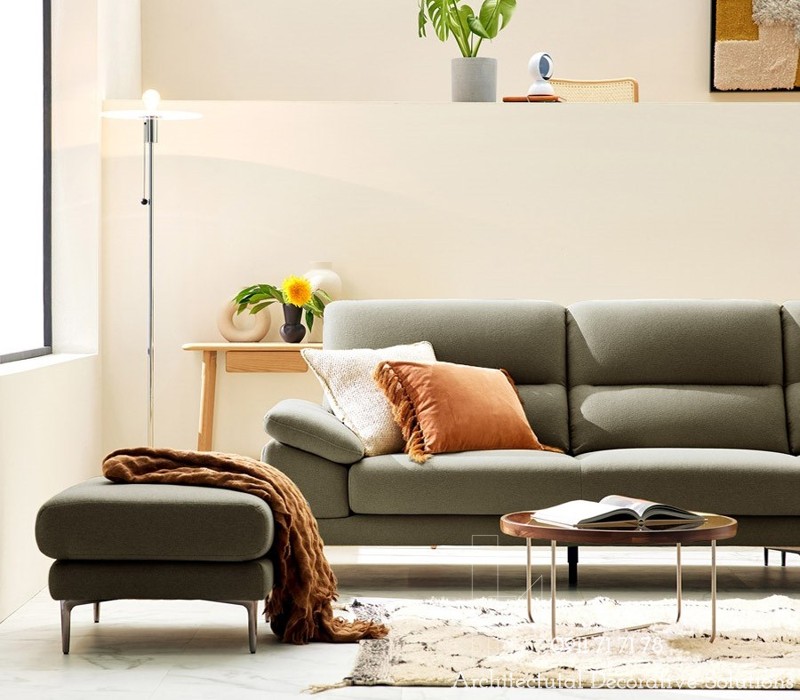 Sofa Băng Bọc Vải 4147S