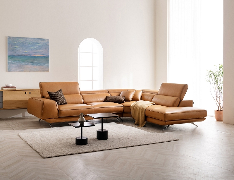 Sofa Da Cao Cấp 4182S