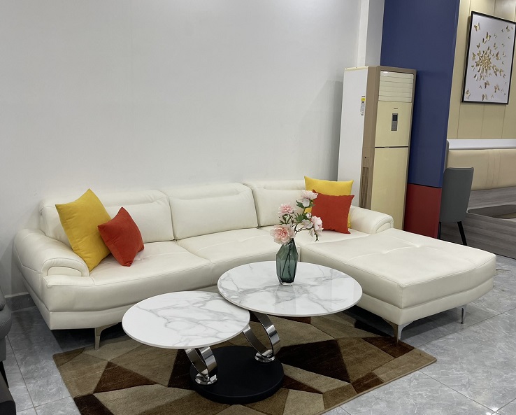 Sofa Da Hiện Đại 374T
