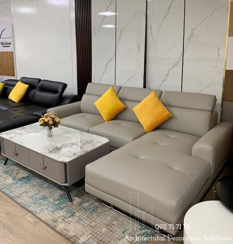 Sofa Góc Bọc Da 422T