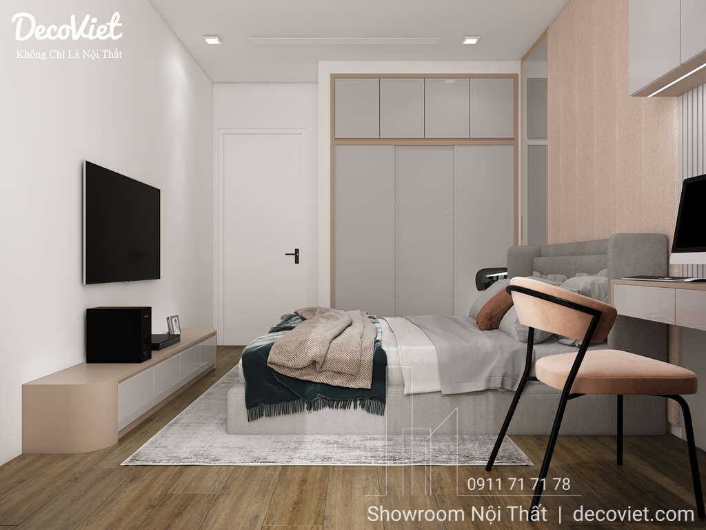 Thiết Kế Nội Thất Căn Hộ Chung Cư Vinhomes Tân Cảng 2PN