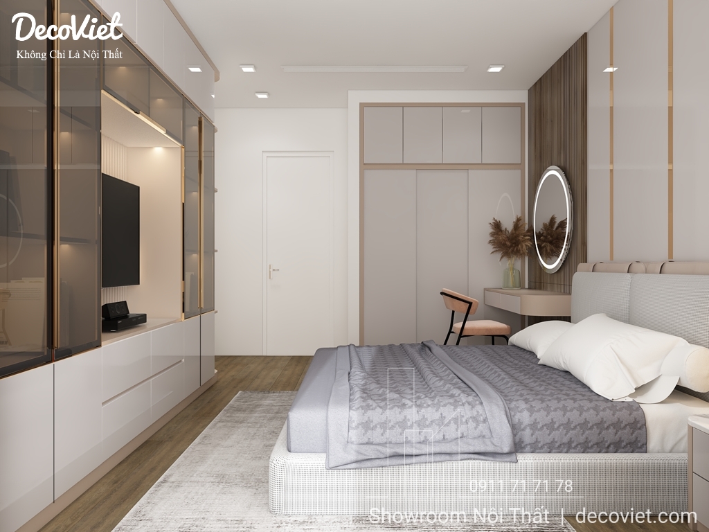 Thiết Kế Nội Thất Căn Hộ Chung Cư Vinhomes Tân Cảng 2PN