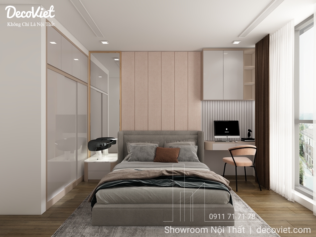 Thiết Kế Nội Thất Căn Hộ Chung Cư Vinhomes Tân Cảng 2PN