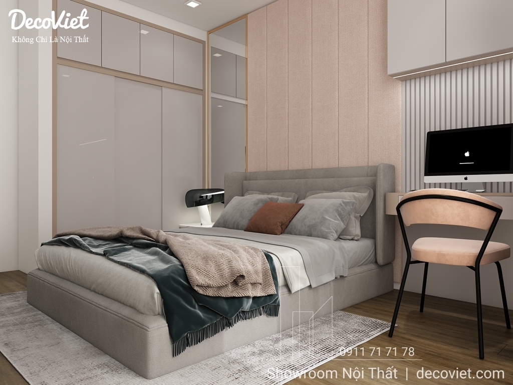 Thiết Kế Nội Thất Căn Hộ Chung Cư Vinhomes Tân Cảng 2PN