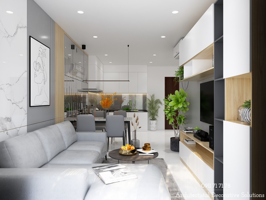 Thiết Kế Thi Công Nội Thất Chung Cư C – SKY VIEW Bình Dương