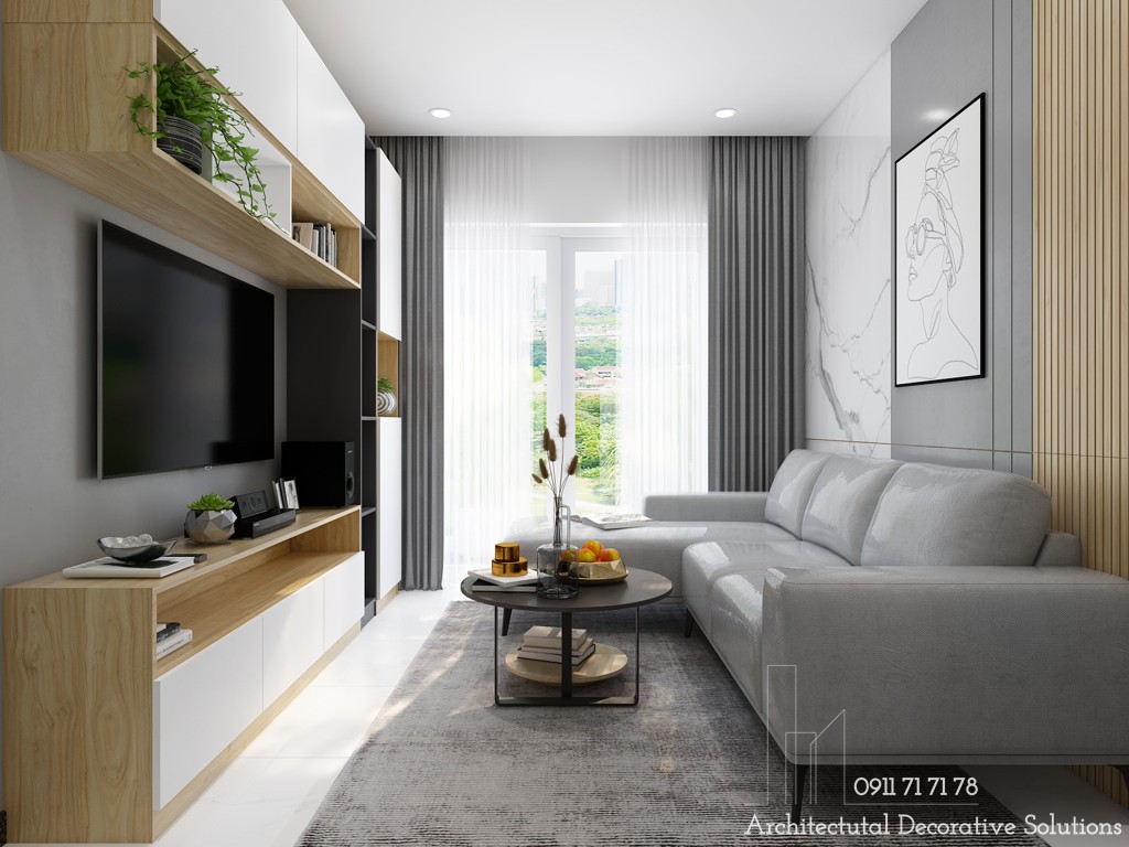 Thiết Kế Thi Công Nội Thất Chung Cư C – SKY VIEW Bình Dương