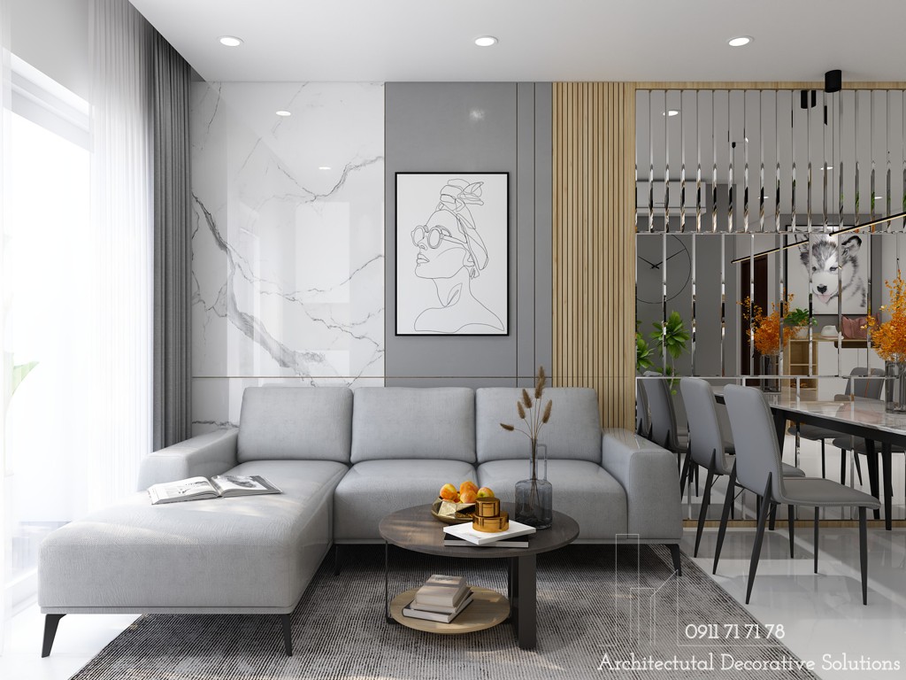 Thiết Kế Thi Công Nội Thất Chung Cư C – SKY VIEW Bình Dương