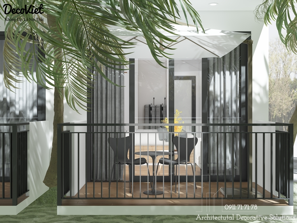 Phối Cảnh 3D Nội Thất Khách Sạn - Homestay Hiện Đại