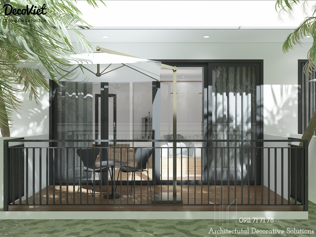 Phối Cảnh 3D Nội Thất Khách Sạn - Homestay Hiện Đại